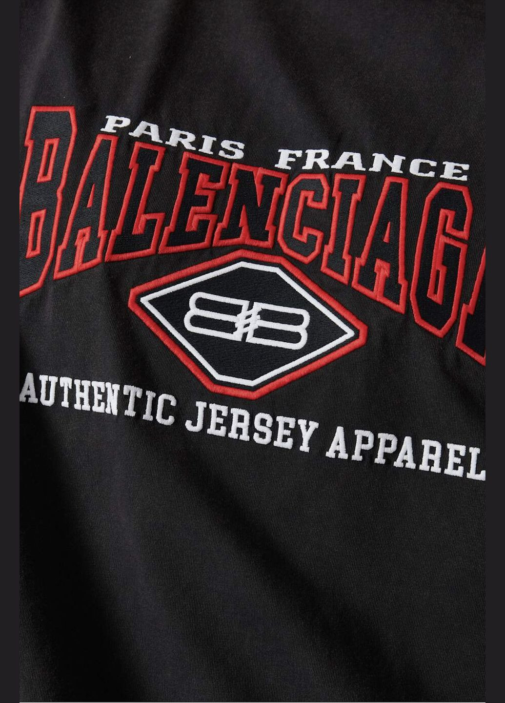 Черная мужская футболка balenciaga athletic logo large fit t-shirt in cotton jersey черный с коротким рукавом No Brand