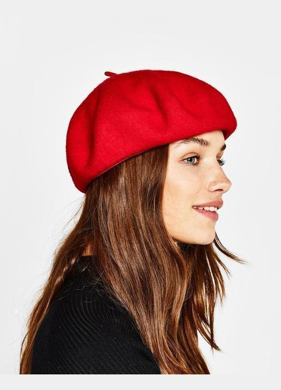 Теплий жіночий берет One Size (13-64) No Brand (311222865)