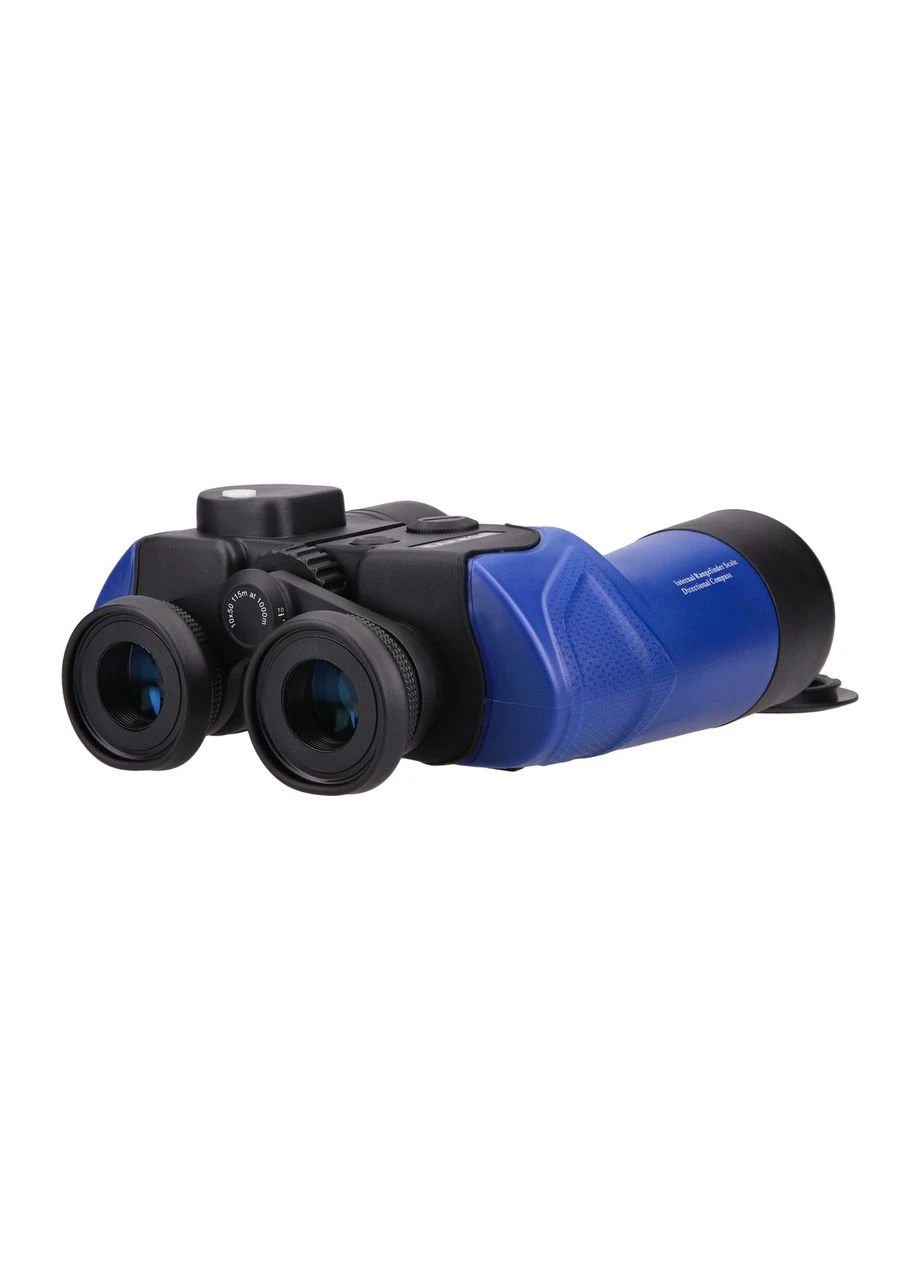 Бинокль 10x50 Blue с дальномерной сеткой и компасом,, 88006 Carbon (342106628)