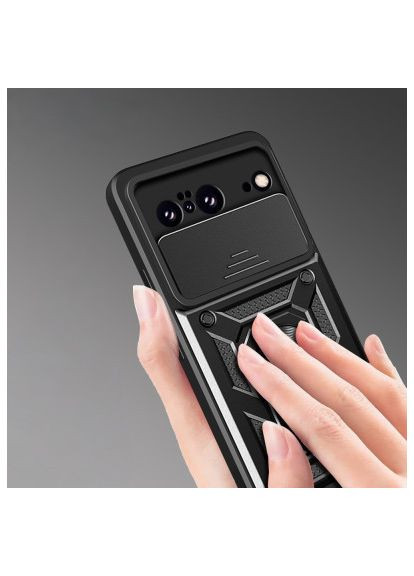 Чохол до мобільного телефона (710663) BeCover Military Google Pixel 8 Black (357239644)