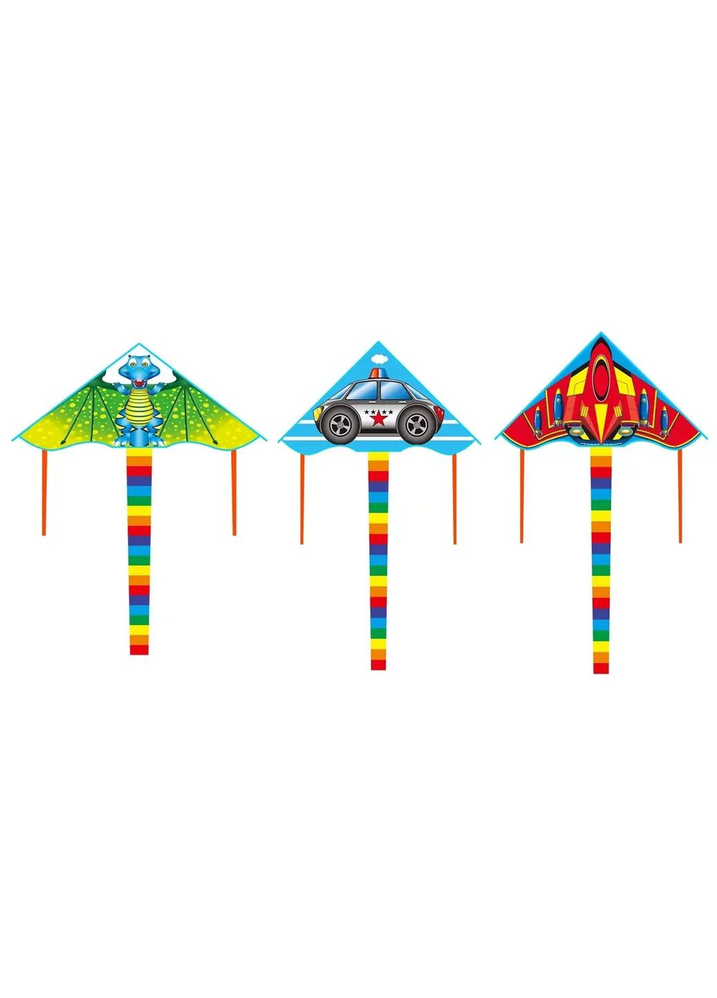 Повітряний змій VZ2105 розмір 115х55 см в асортименті No Brand (362433515)