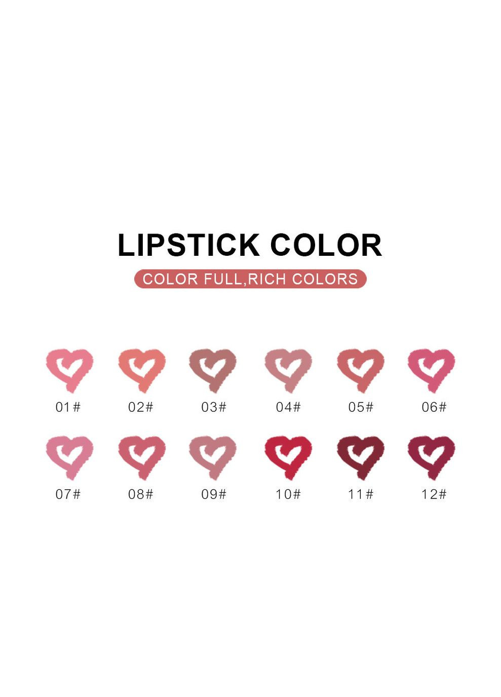 Набір матових помад олівець для губ Matte Lipstick Pen A 3 шт Dragon Ranee (314933537)