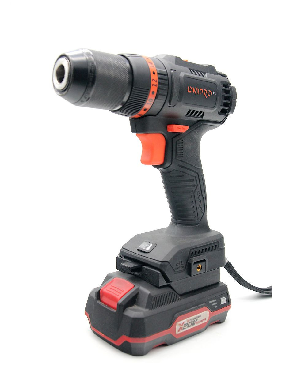 Переходник из аккумулятора Parkside на инструмент DniproM No Brand (365797435)