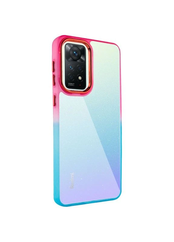 Чохол TPU+PC Fresh sip series для Xiaomi Redmi Note 11 Pro 4G/5G / 12 Pro 4G Голубий Epik (373257237)