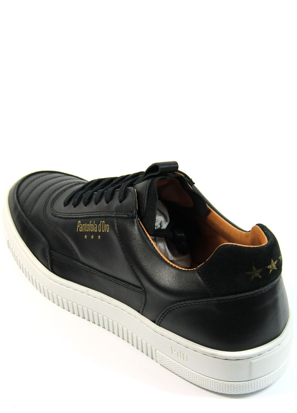 Чорні чоловічі кеди sanremo Pantofola D'oro