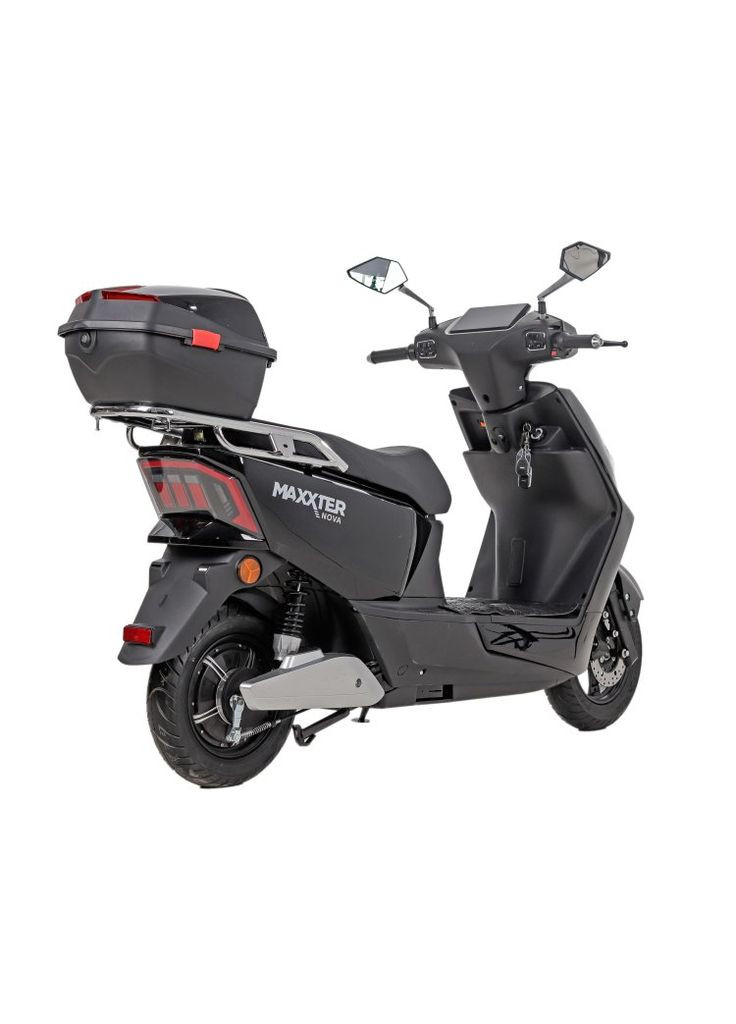 Электроскутер NOVA (Black), 1000 Вт, черный Maxxter (333824957)