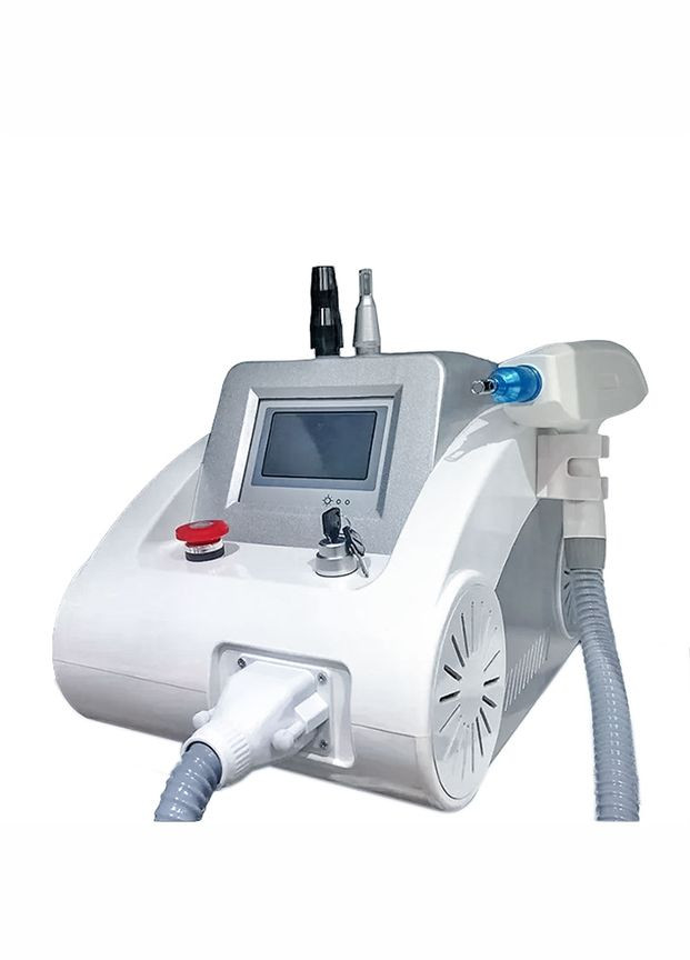 Неодимовий лазер для видалення перманентного макіяжу, тату, карбонового пілінгу SD-1000 / SY-SP726 (3 насадки) Veezimei (341327330)