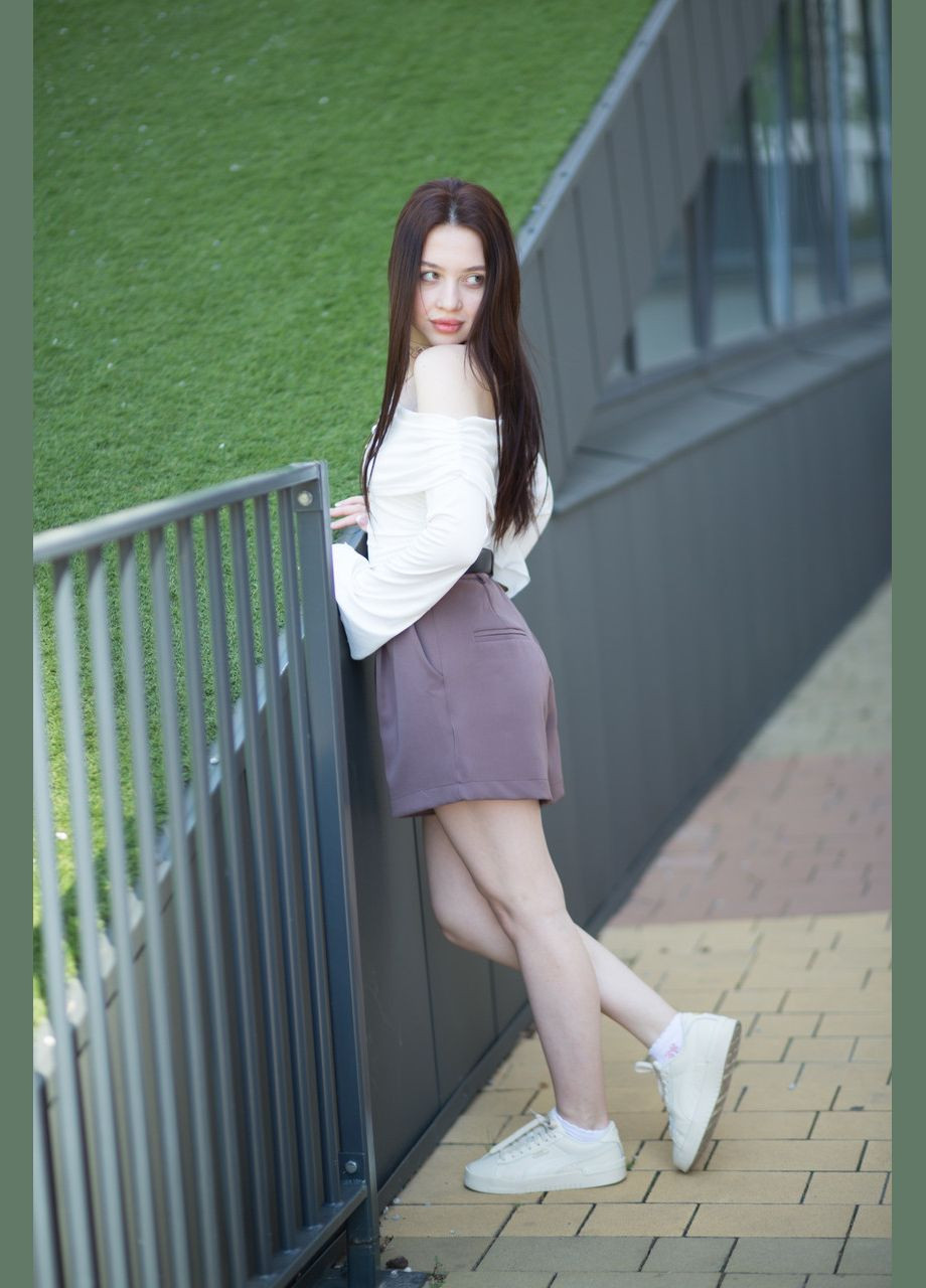 Жіночі широкі костюмні шорти JUGO Atelier № 025 (329746725)