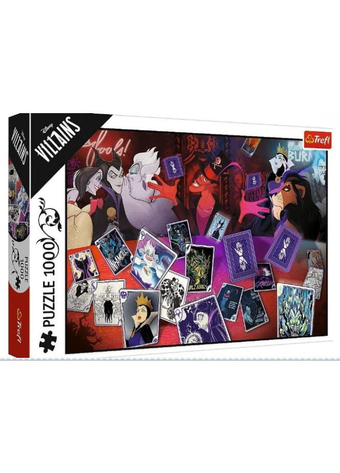 Пазли Лише хороша карта. Лиходії Діснея (1000 ел.) 10719 ( ) Trefl (328945747)