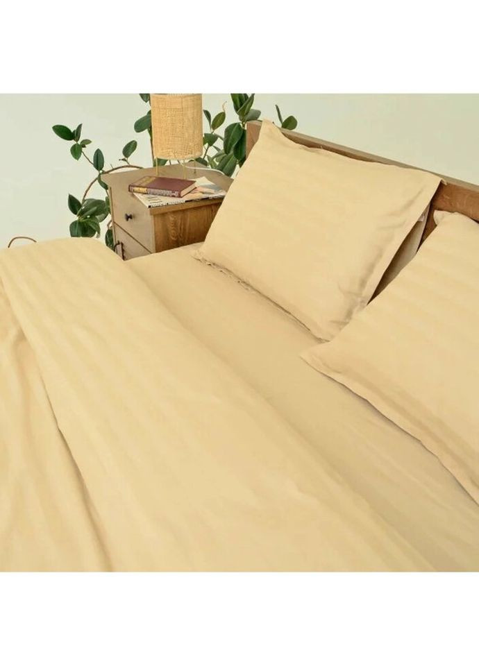 Постельное белье двуспальное Сатин Stripe 72-2 210х175 см Tiare (336328791)