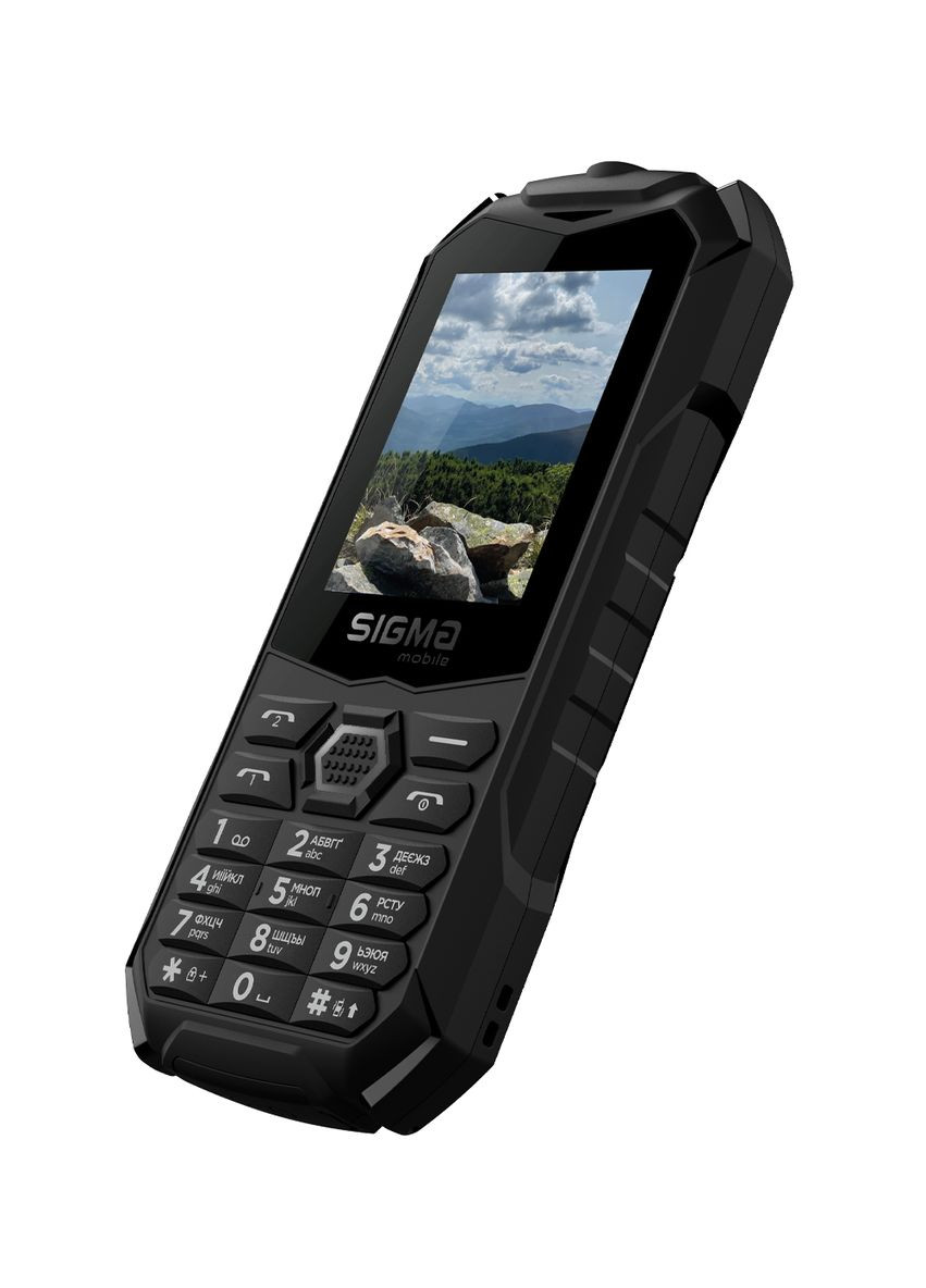 Мобильный телефон X-treme PV68 Dual Sim Black (4827798738214) Sigma mobile (370620090)