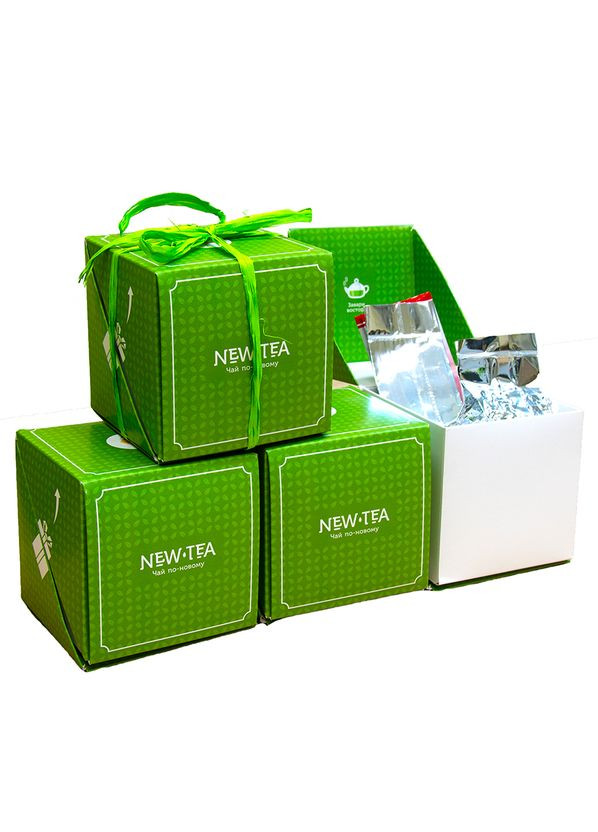 Подарункова коробка «Кубик» Newtea (305064633)