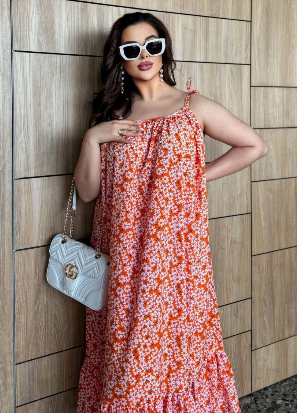 Сарафан-міді з широкою оборкою Allthings (366469850)