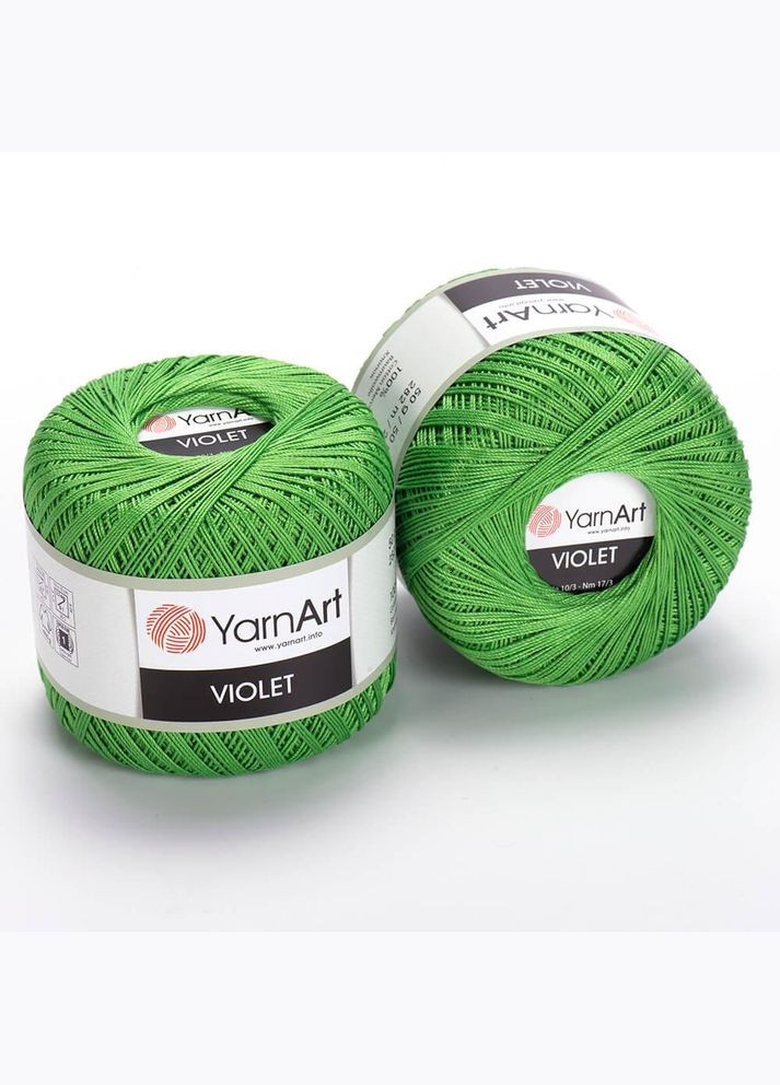 Пряжа Violet номер кольору 6332 бавовна пряжа ярнарт віолет YarnArt (326834961)