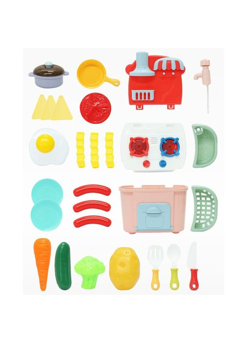 Детская кухня, красный () Beiens М2356red (331860664)