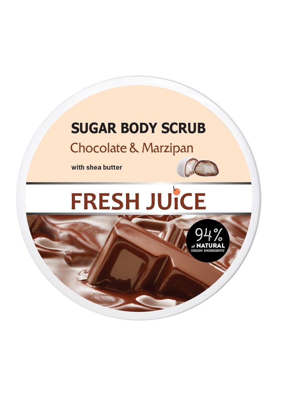 Сахарный скраб для тела Chocolate & Marzipan 225 мл Fresh Juice (283017510)
