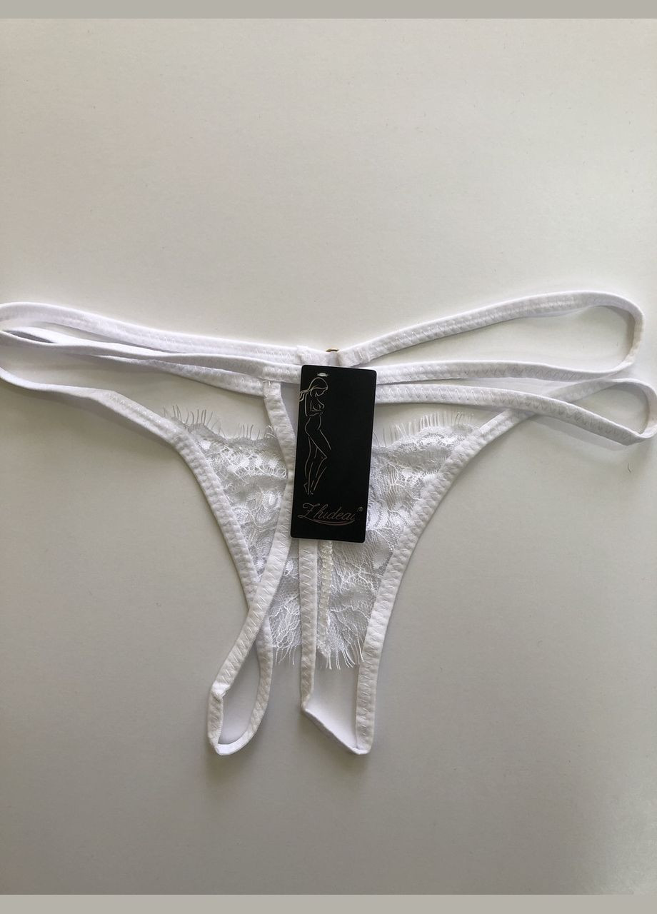 Трусики с разрезом стринги сексуальное белье эротическое белье Sexy OneSize (S/M/L/XL) (8-76) No Brand (312005381)