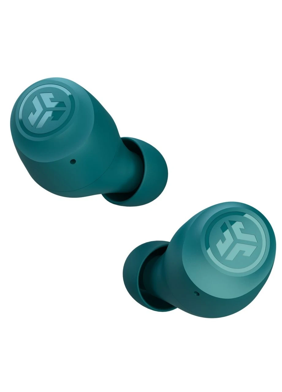 Навушники бездротові Go Air Pop TWS, Teal, Bluetooth, мікрофон, акумулятор 100 mAh, IPX4 (IEUEBGAIRPOPRTEL124) JLab (314775516)
