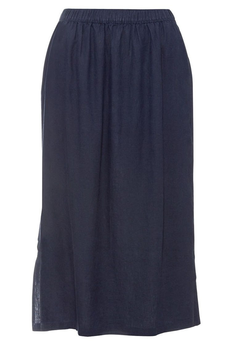 Темно-синяя повседневный однотонная юбка Esmara