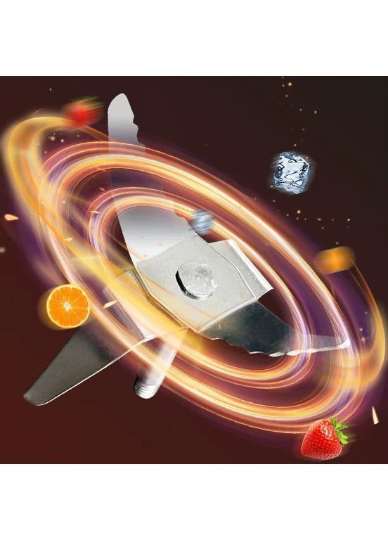 Блендер з кавомолкою 2 в 1 електричний зі сталевим корпусом 800 Вт (BM465) Sokany (372478399)