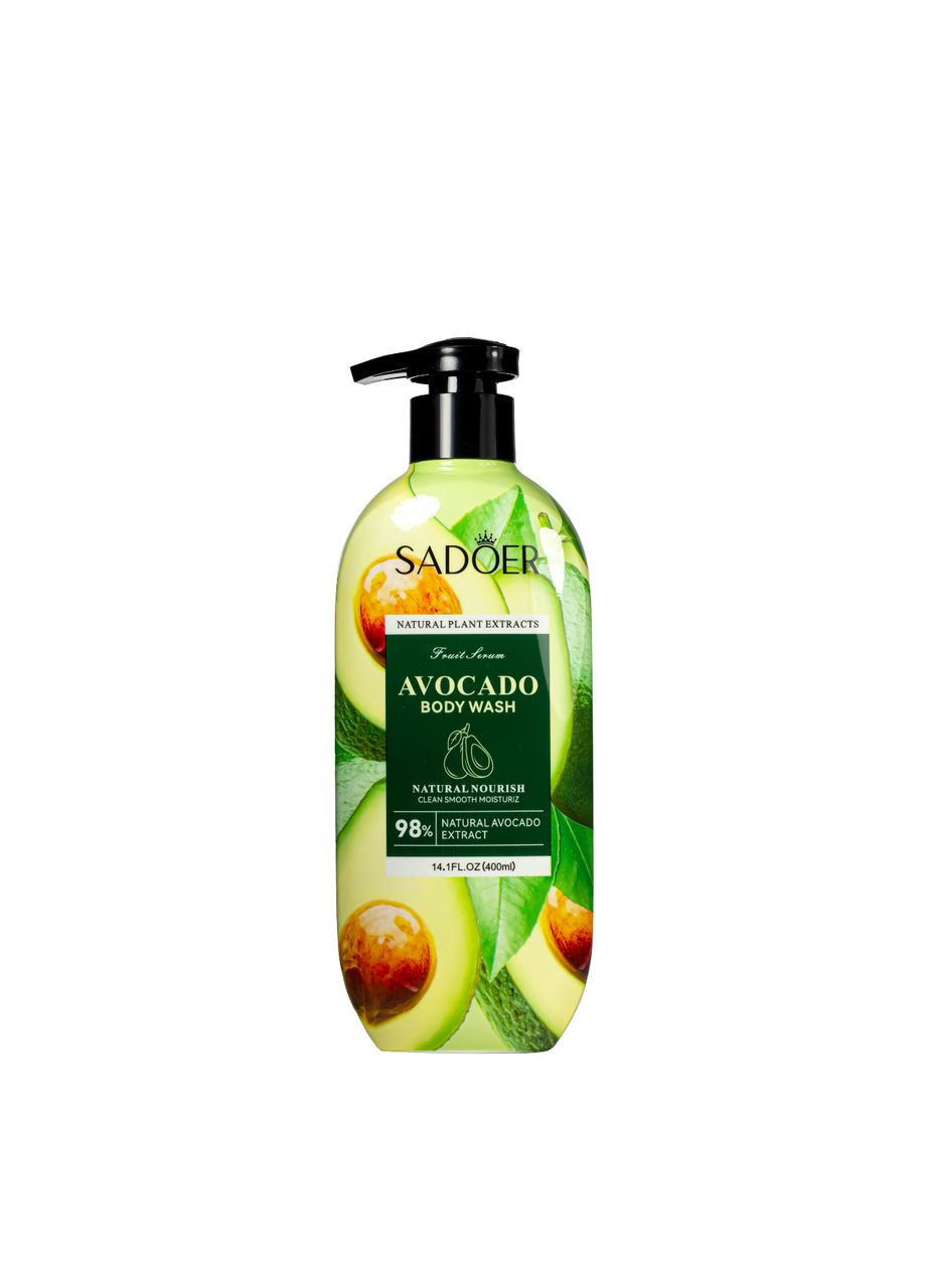 Гель для душу зволожуючий Avocado Body Wash 400 ml SD57003 SADOER (351856548)