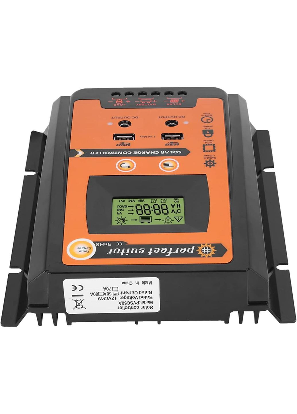 Сонячний контролер заряду 50A для автомобілів і вантажівок (СТОК) No Brand (300657479)