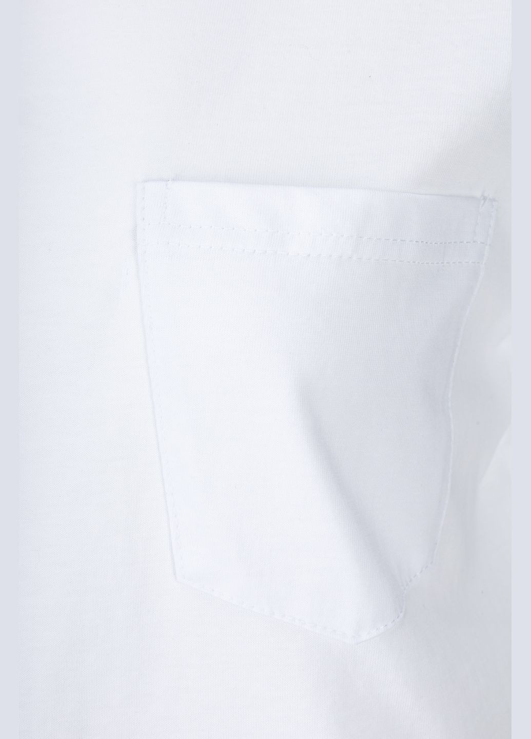Белая летняя футболка LAWA