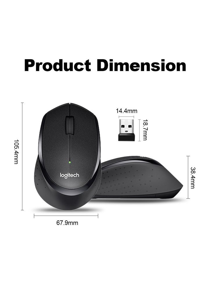 Миша Wireless M330 HC Logitech (293346644)