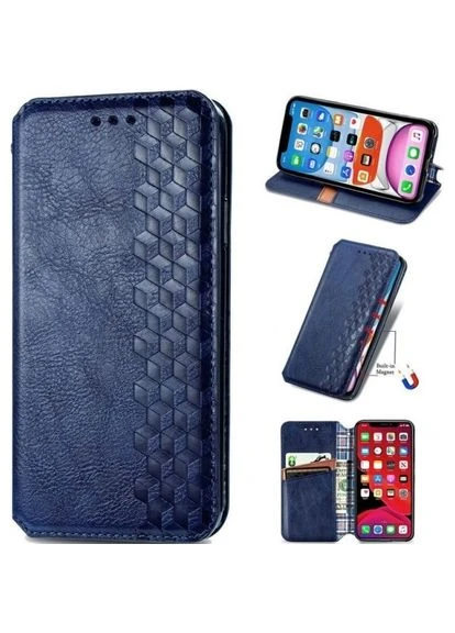 Чохол-книжка Getman Cubic для Mi 11 Blue Xiaomi (386052957)