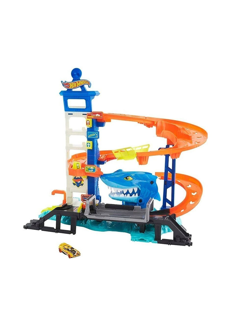 Ігровий набір "Втеча від лютої акули" колір різнокольоровий CB-00205969 Hot Wheels (319045694)
