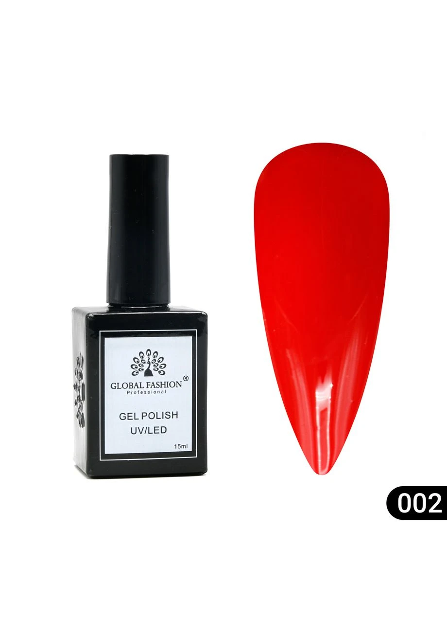 Гель-лак, 15 мл, відтінок 02 Global Fashion (392437111)