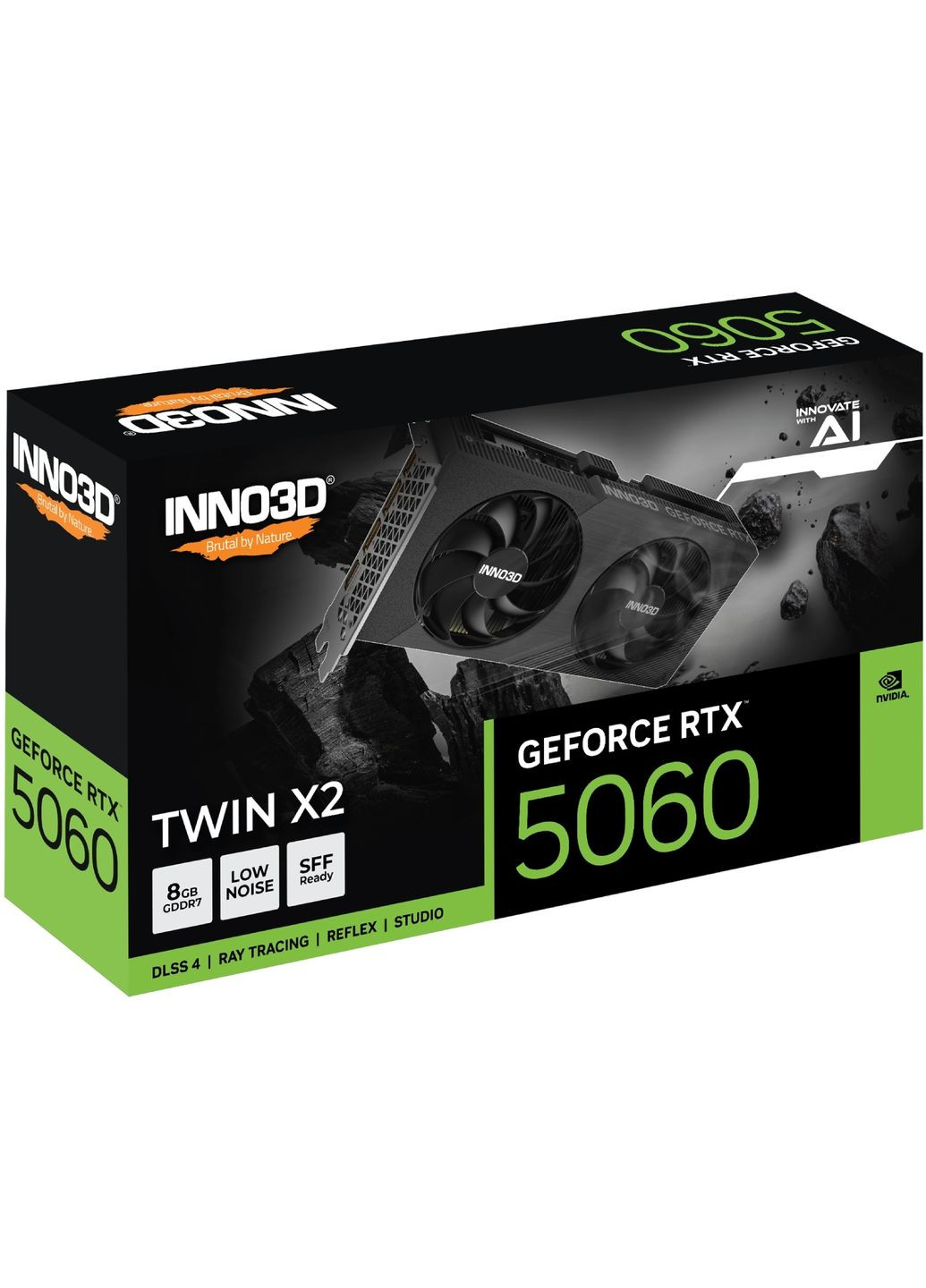 GeForce RTX5060 TWIN X2, 8GB GDDR7, 128bit, PCI Express 5.0 Inno3D (370619788)