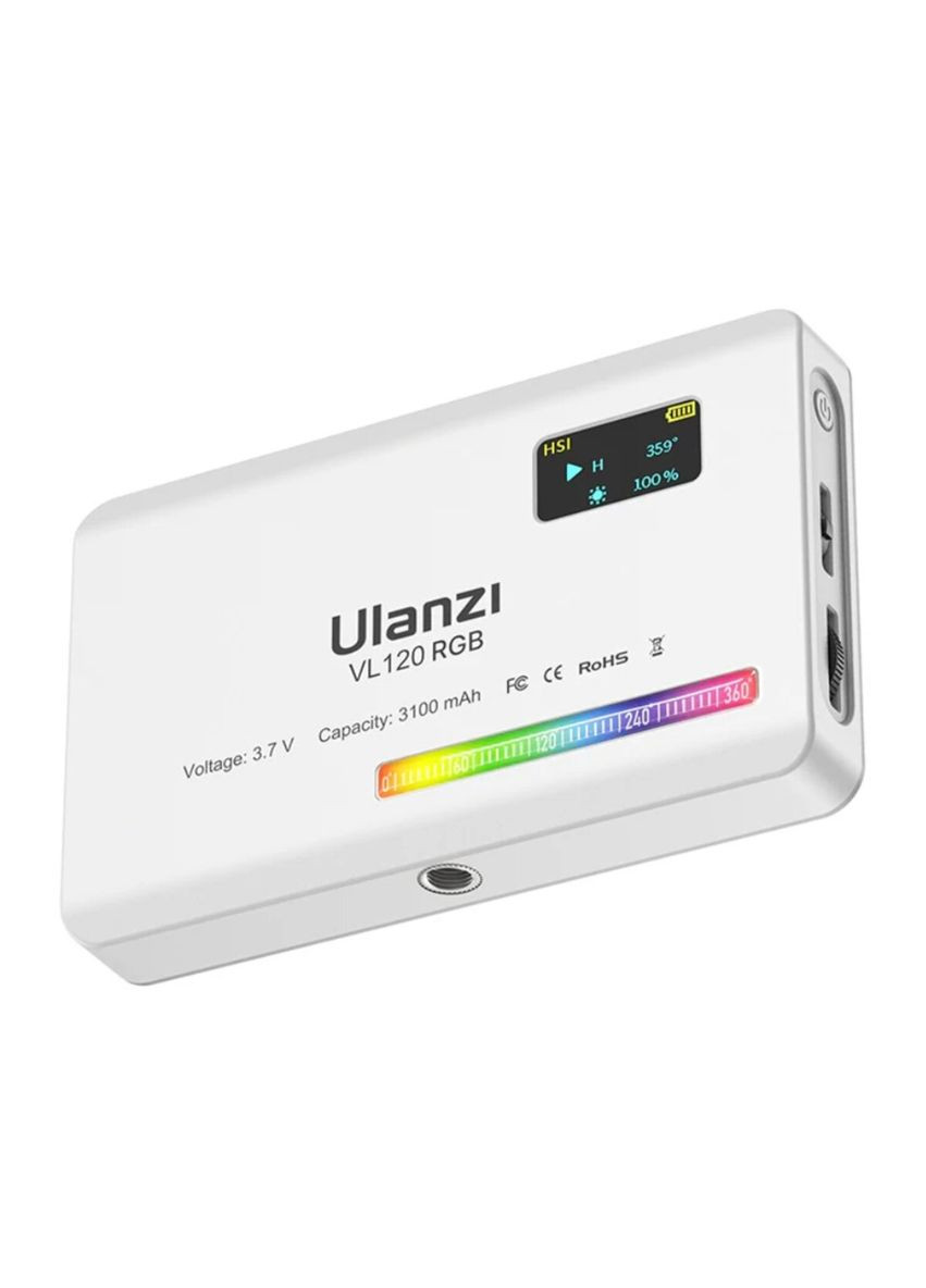 Відеосвітло light White (UV-2587 VL120RGB) Ulanzi Vijim (347645682)