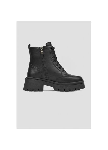 Зимние черные зимние ботинки на овчине натуральная кожа р.37 (astra55k) Vm-Villomi