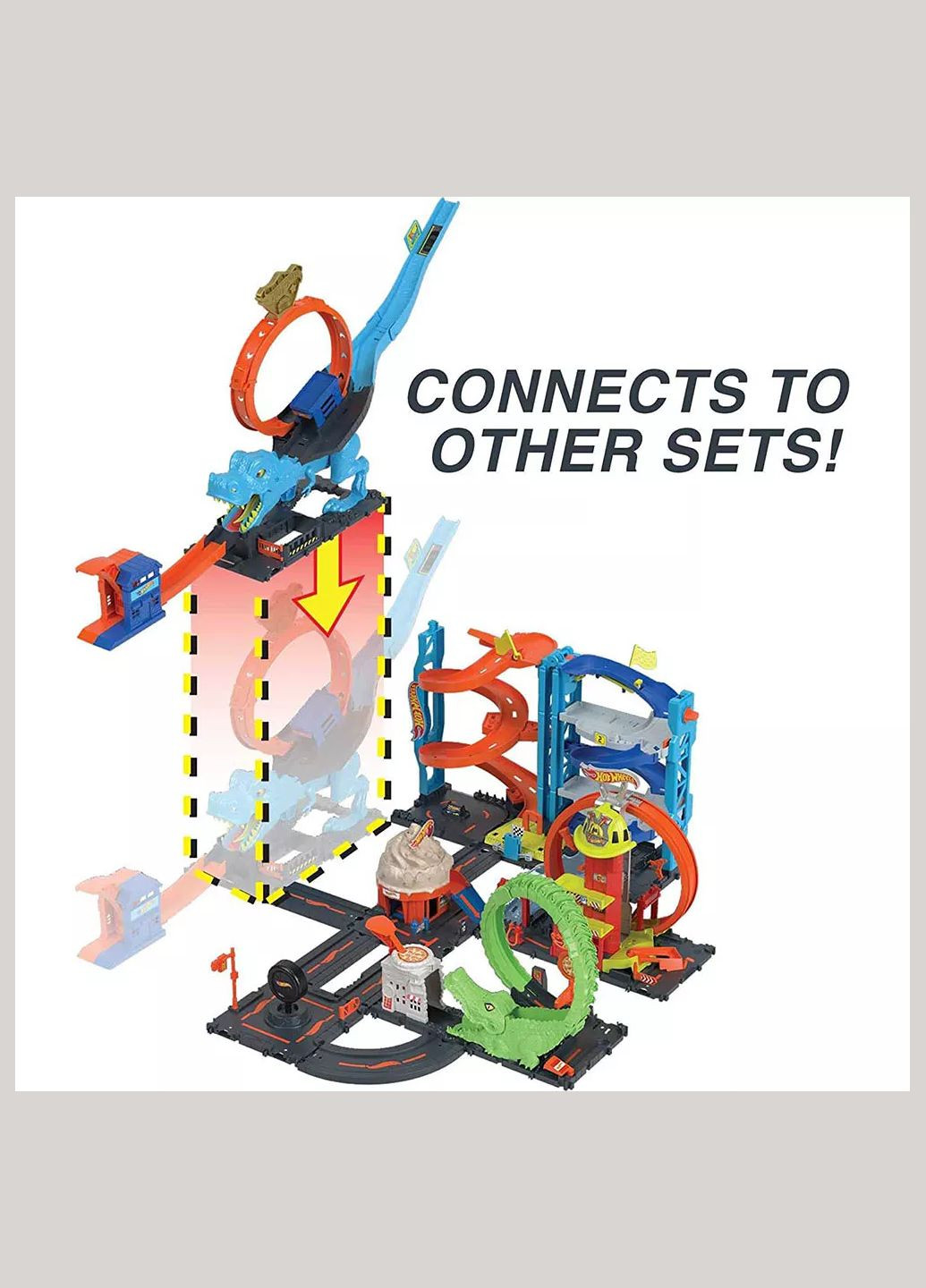 Игровой набор Охота Ти-Рекса (HKX42) Hot Wheels (330057523)