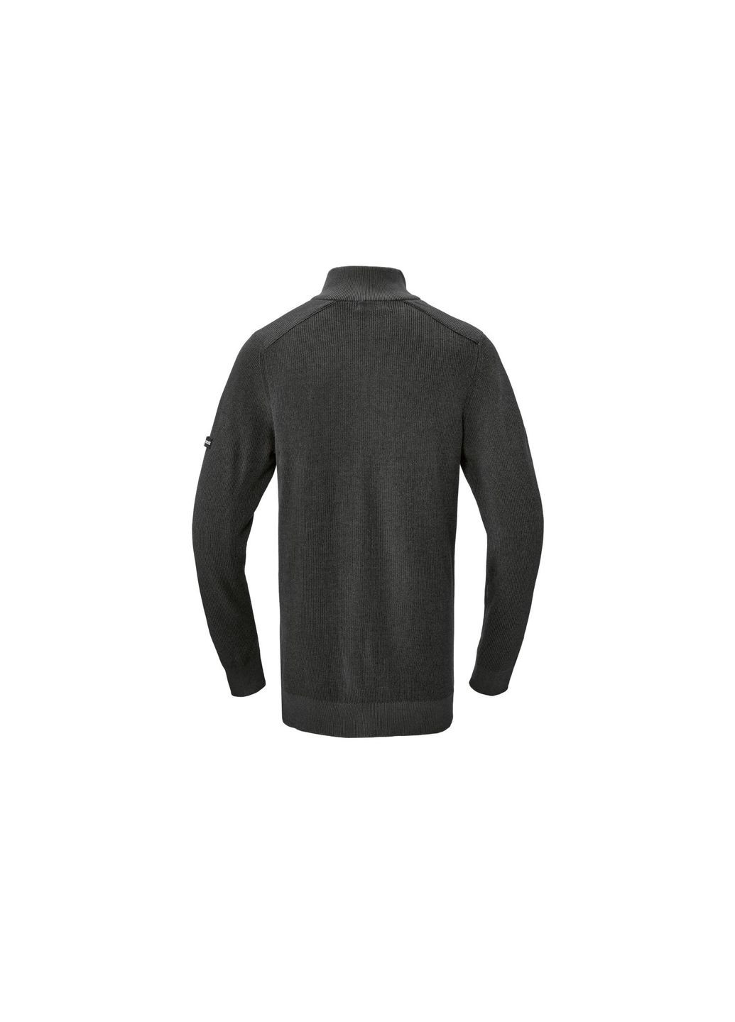 Чорний демісезонний джемпер на блискавці для чоловіка lidl 485280 чорний Parkside