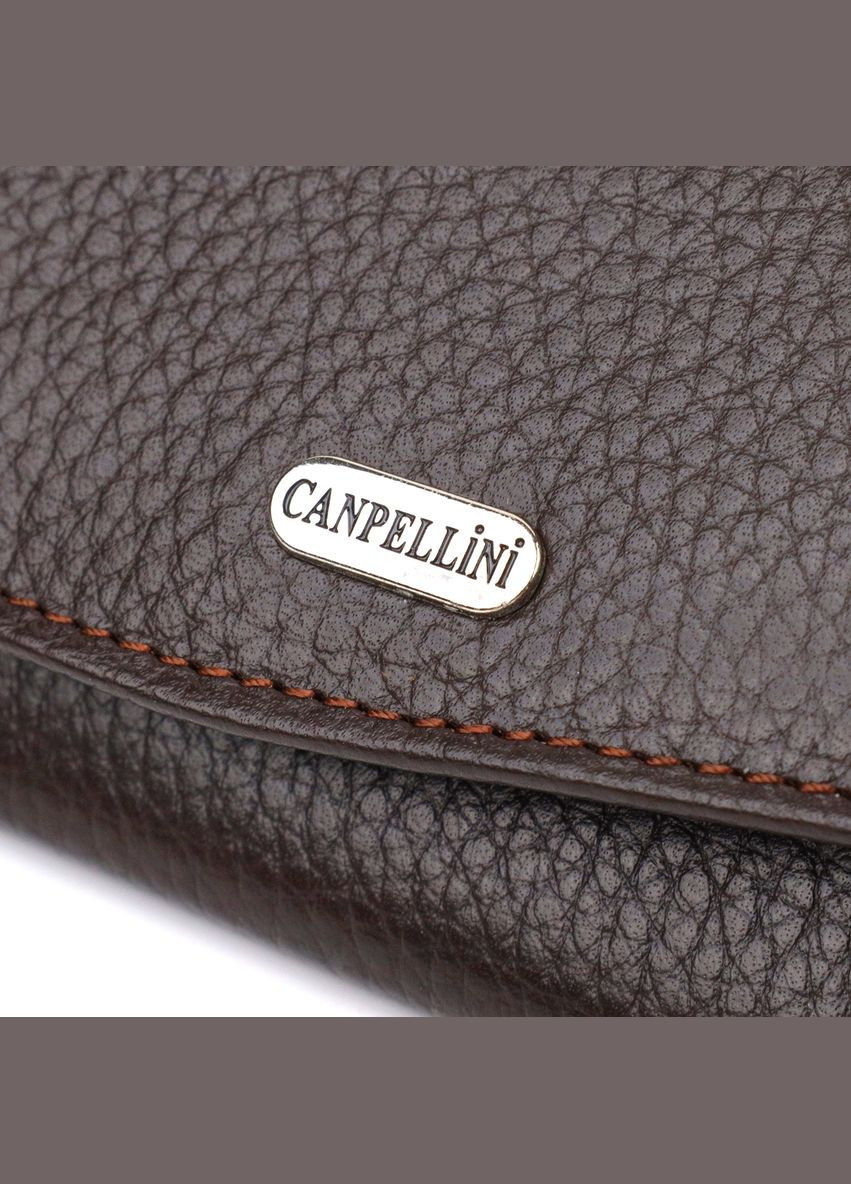 Жіночий гаманець зі зручним функціоналом шкіряний 21723 Canpellini (331913381)