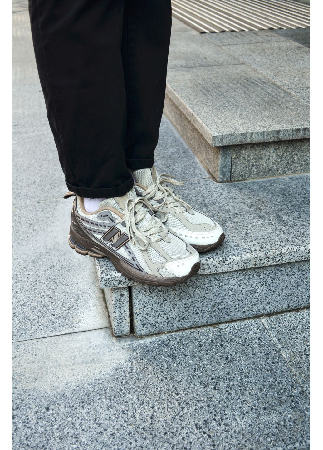 Цветные демисезонные кроссовки мужские new balance 1906r brown нью беланс 1906r No Brand