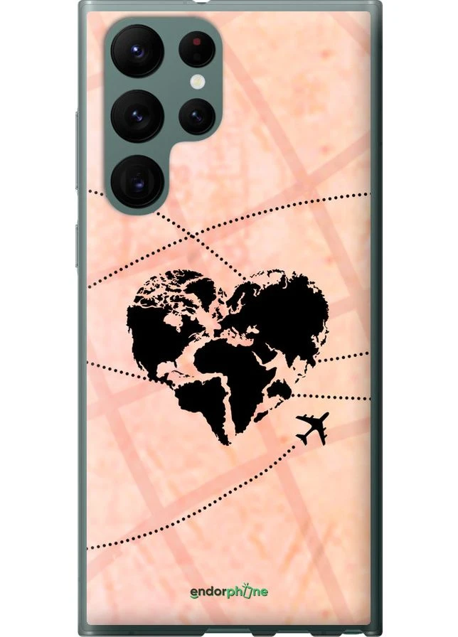 Чехол на Samsung Galaxy S22 Ultra Путешествуй "4607u-2500-70447" Endorphone (387486624)