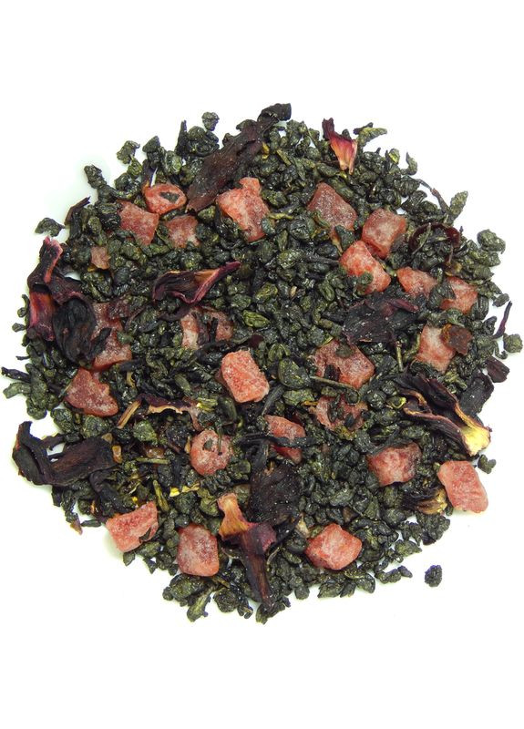 Чай зелений Gunpowder, суниця з вершками, 1 кг WAK'A (288136704)