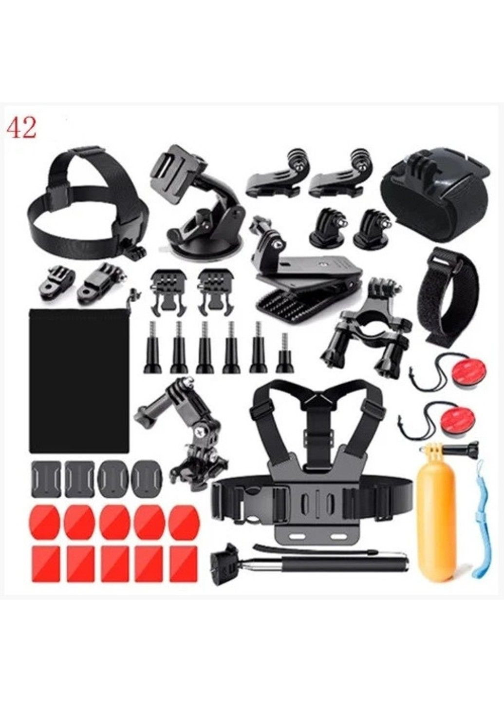 Набор креплений для экшн камер 21 предмет No Brand (332637559)