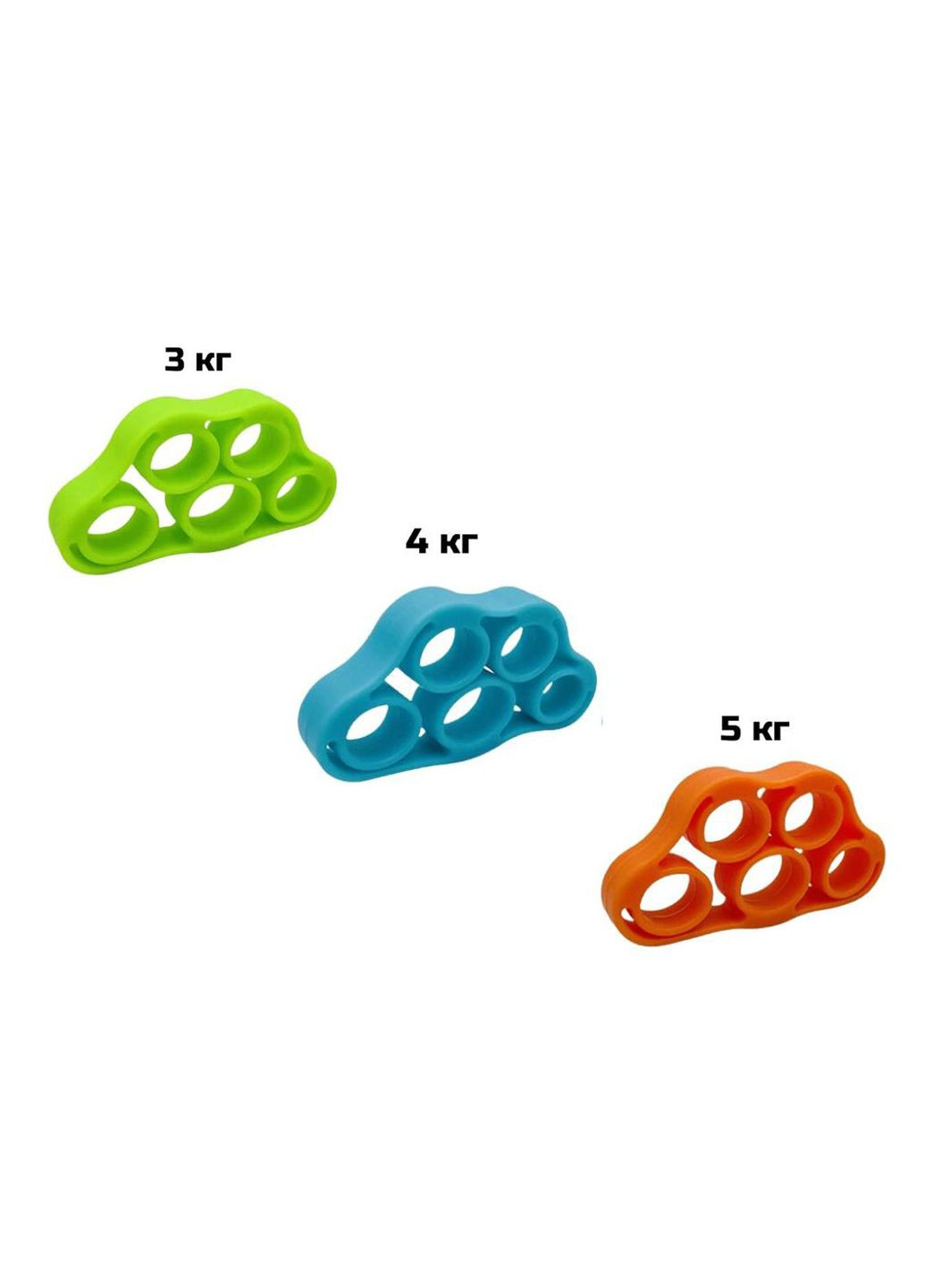 Эспандер для рук и пальцев GripFlex 5 кг (оранжевый) EasyFit (345714690)
