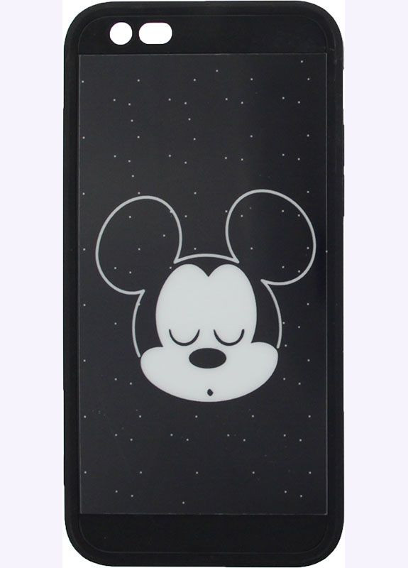 Чехол-накладка TPU Cartoon Case IPhone 6 Plus/6S Plus Mickey Mouse Black Toto (301466471)