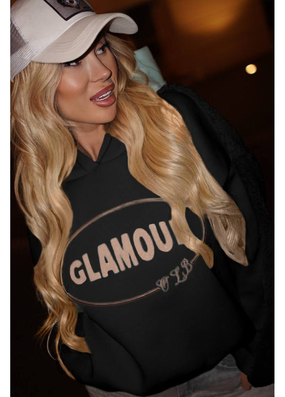 Толстовка трендовая махра+ тринитка на флисе, с капюшоном Україна (365574389)