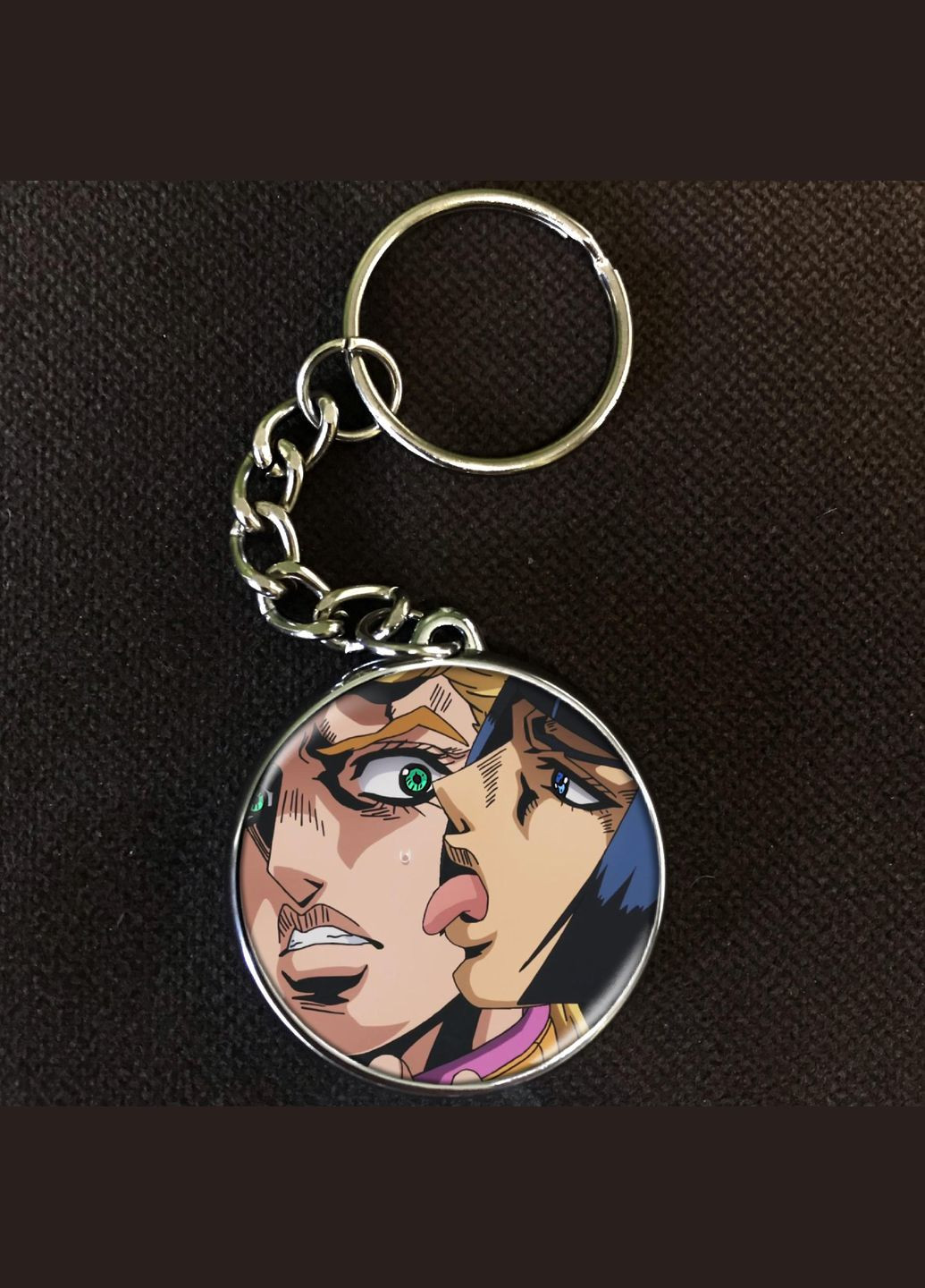 Брелок Аніме Неймовірні пригоди ДжоДжо #006 silver No Brand (327220317)