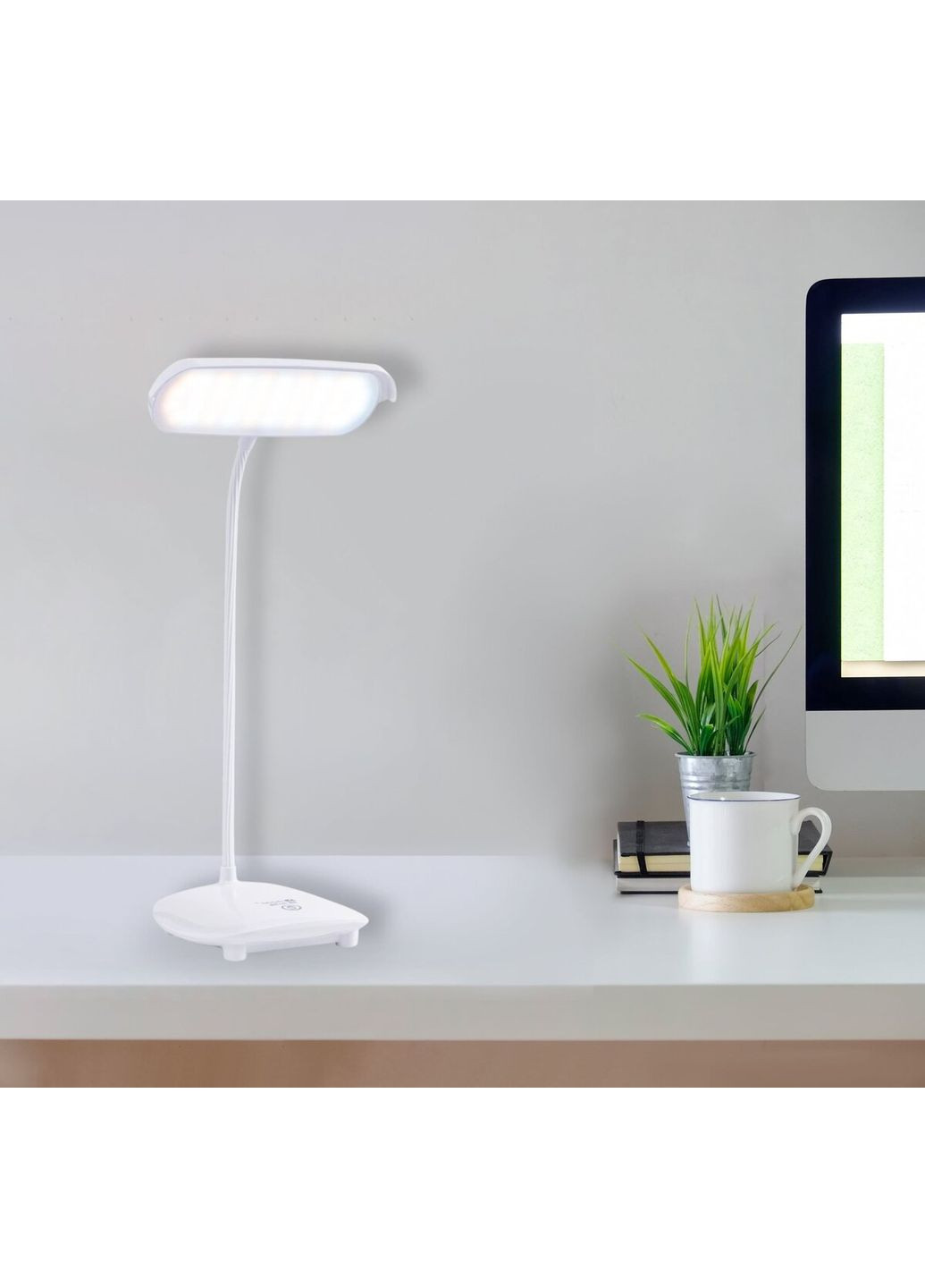 Настольная лампа 1946 года, аккумуляторная с гибкой "гусиной шеей" Valeso (360898821)