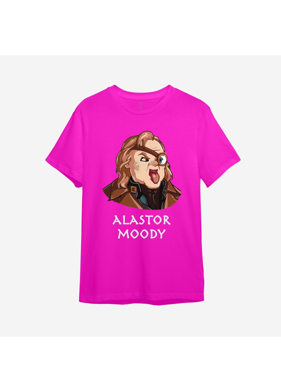 Розовая демисезонная детская футболка с принтом "alastor moody". гарри поттер (10547132815) ТiШОТКА