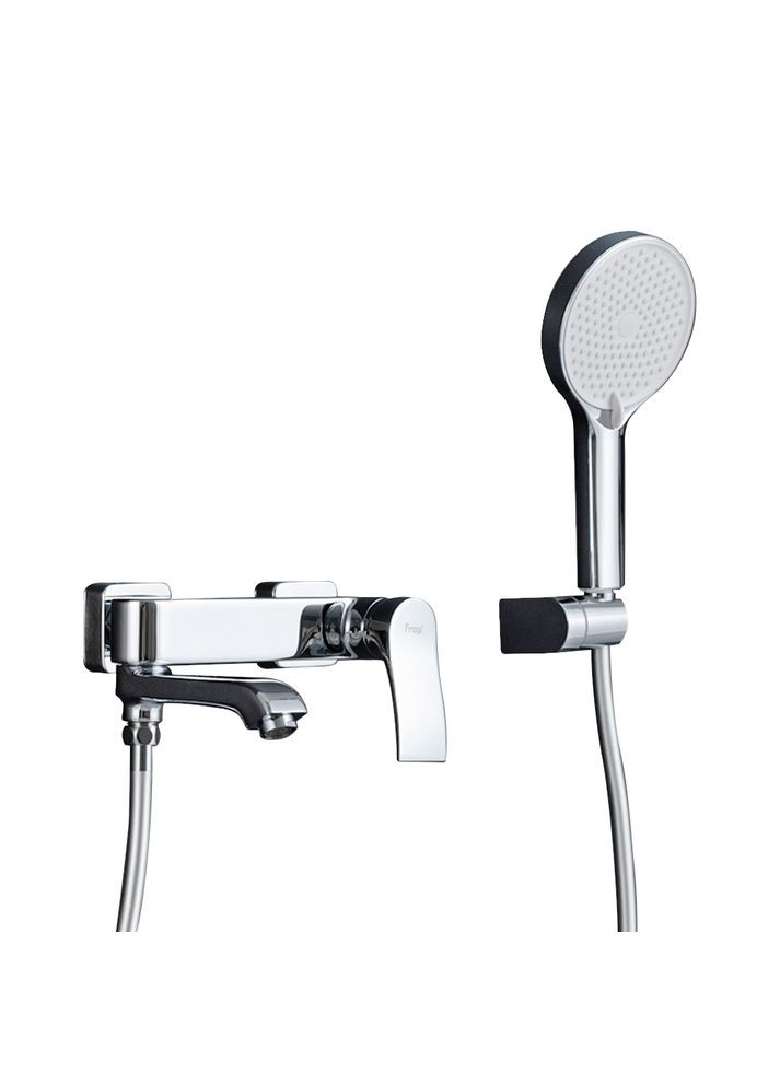 F3275 ванна одноваж. кор. поворотний вилив-перимикач лат. корпус Ø35 (хром) {8/1} Frap (371644841)