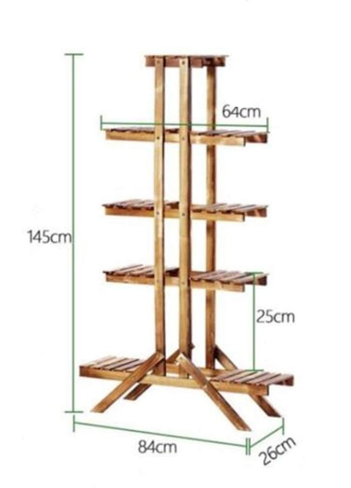 Підставка для квітів з дерева Дофіне трюфель (ЦВТ-001325) No Brand (328224908)