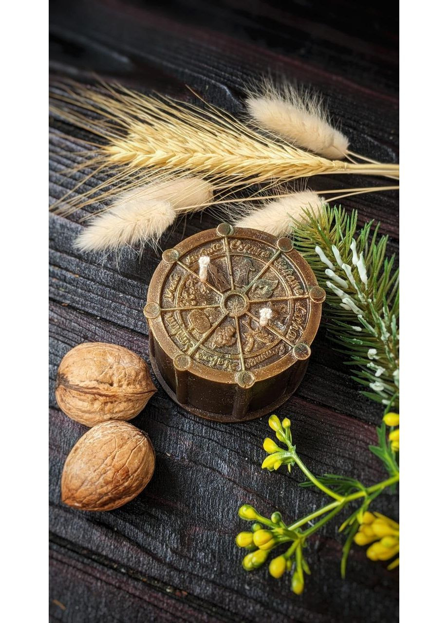 Свічка воскова Колесо року No Brand (352777622)